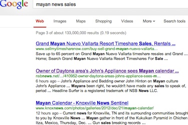 Mayan news globally